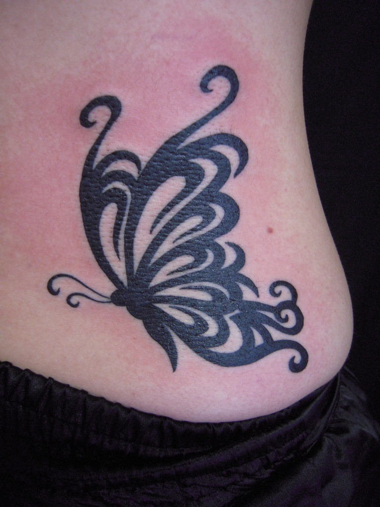 蝶のトライバル