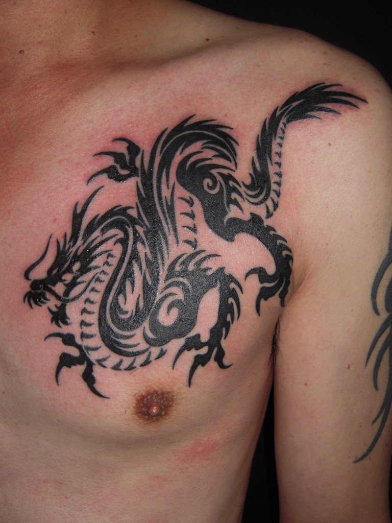 龍のトライバル