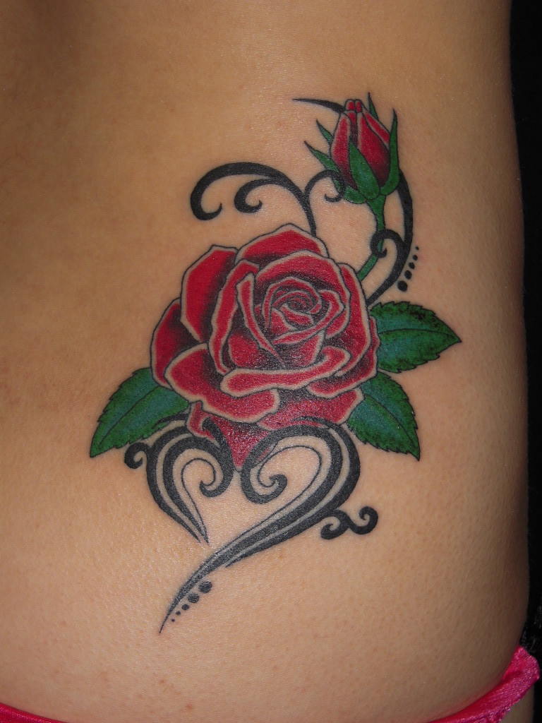 バラとトライバル