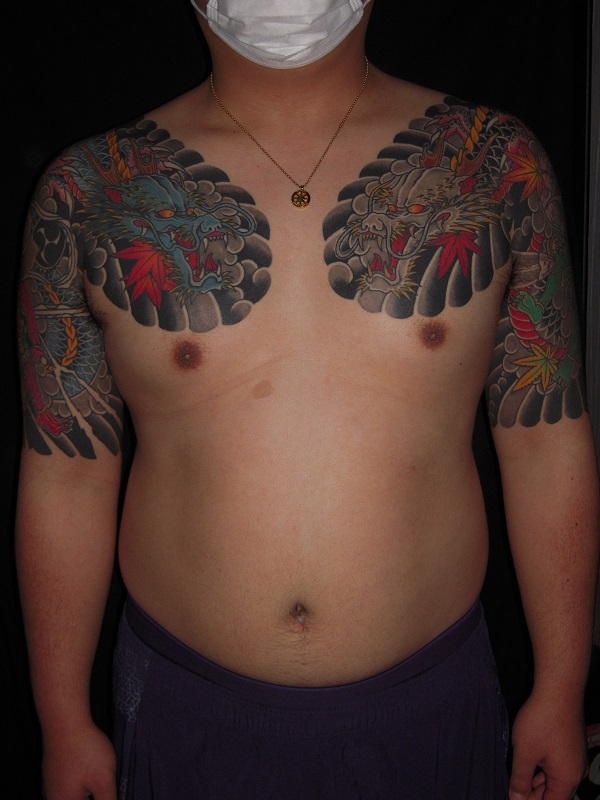 五分　風神・雷神龍